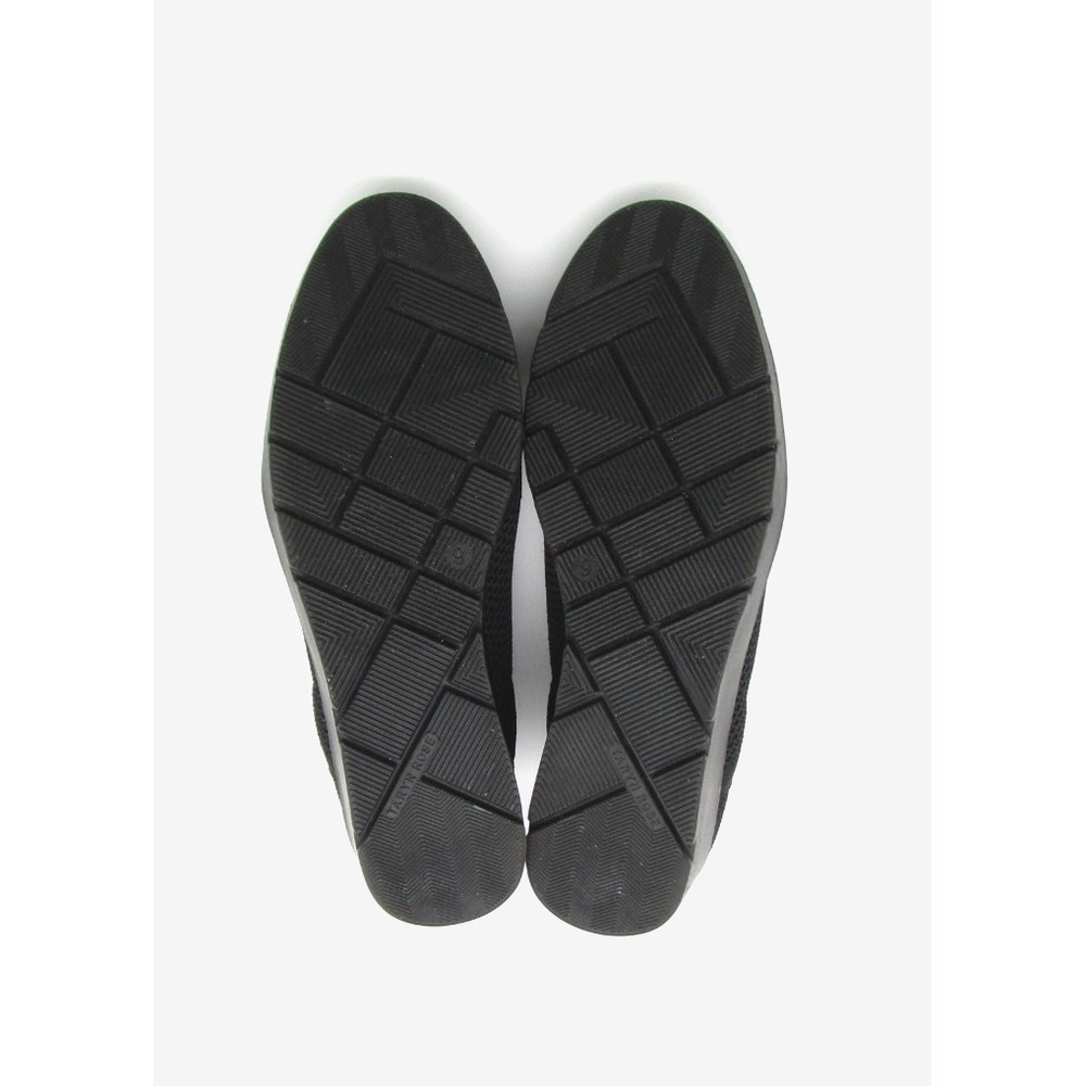 Taryn Rose Kabe Knit Wedge Ankle Booties Black Comfort Shoes Womens Size 9 - Picture 8 of 8